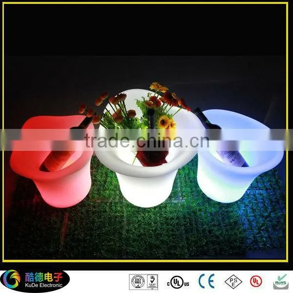 ORG Rechangeable led luminated ice bucket, bars and nightclubs design barware ice bucket fruit bucket