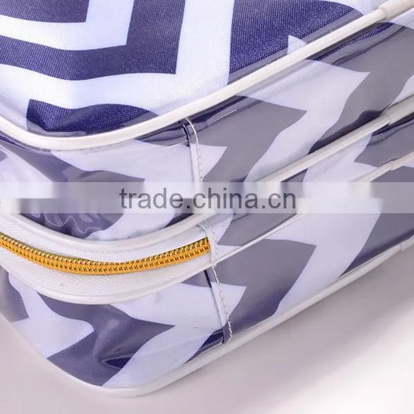 Chevron Cosmetic Bag