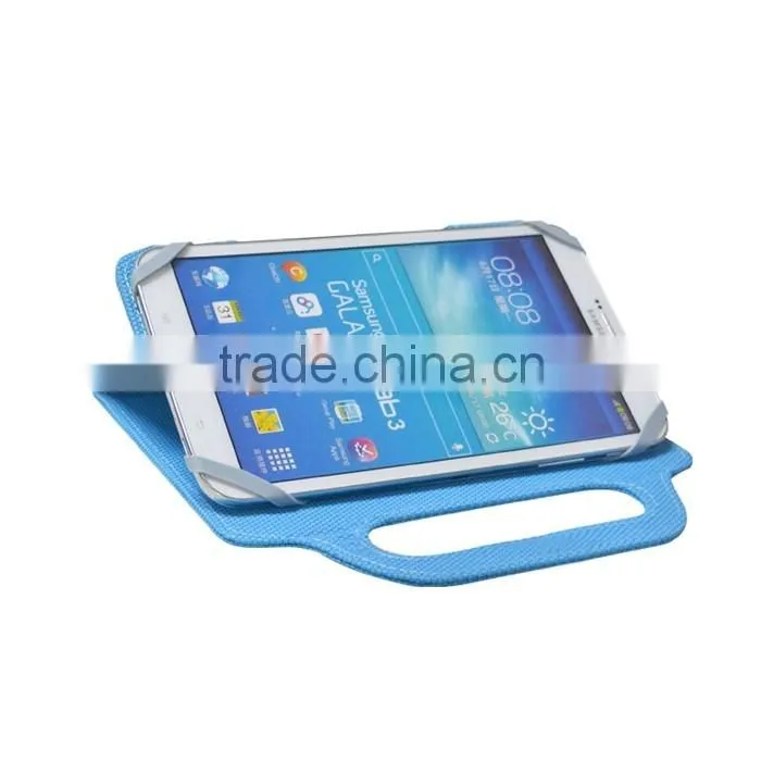 Factory OEM handheld easy carry fashion universal tablet case for samsung tab A 7 inch/ ipad mini 4