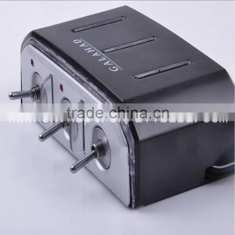 Three Outlets Toggle Switch Car Cigarette Socket