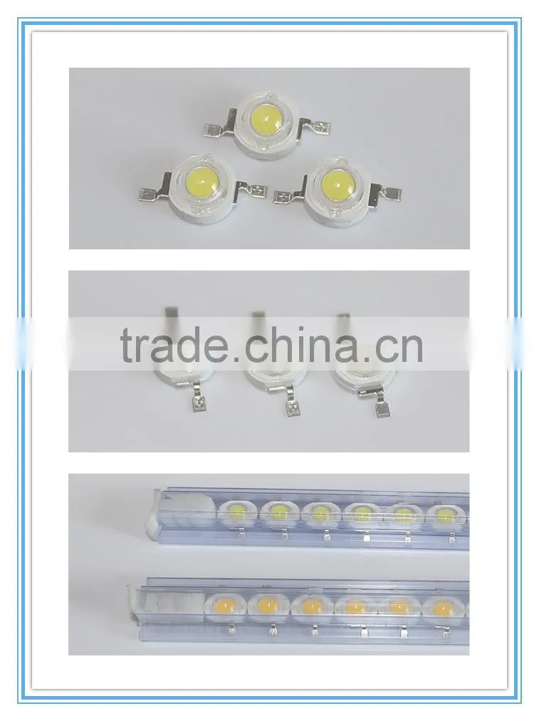 Wholesales high power led bridgelux chip 1 watt led diodes white red yellow green warm white blue