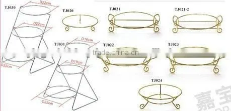 PC fruit bowl Double layer fruit bowl stand