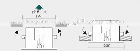 CLS-718 6W High quality PA speaker Grand Coxial in ceiling wireless speakers