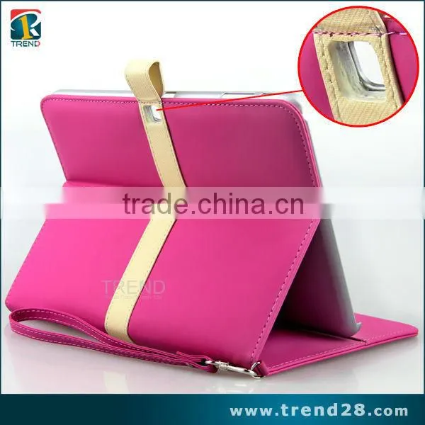 accesorios celulares folio leather case for Galaxy Tab 4