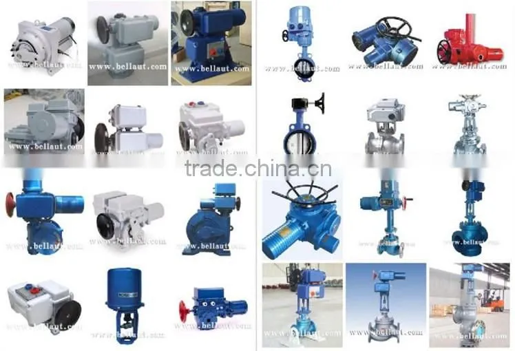 pneumatic ball valve with double acting pneumatic actuator