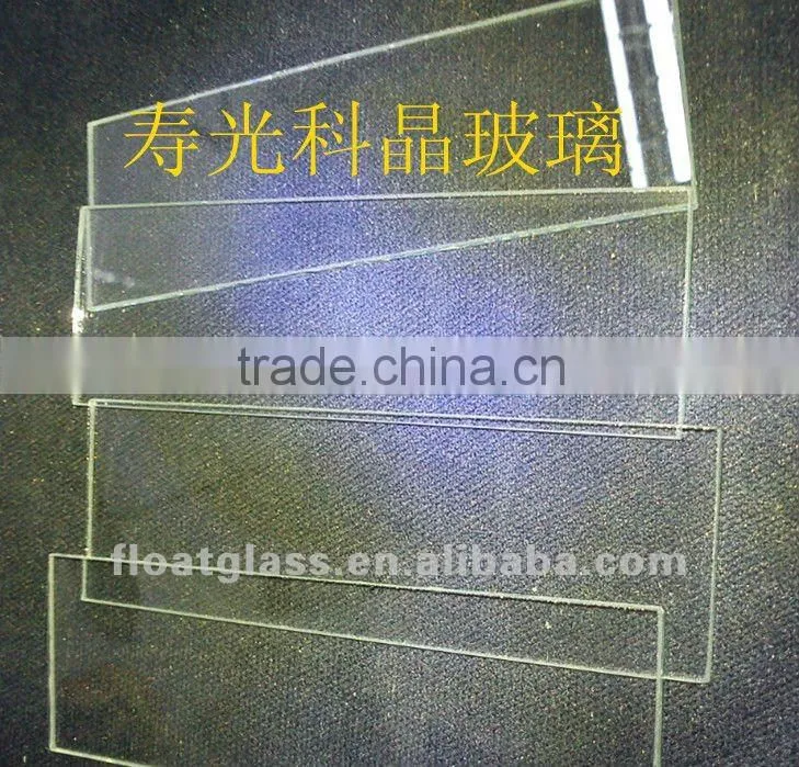 2.0mm Clear cut glass customized transparent sheet glass edge of glass