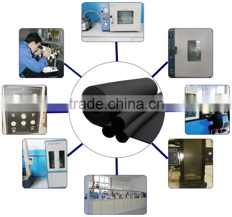 air conditioning foam rubber insulation tube