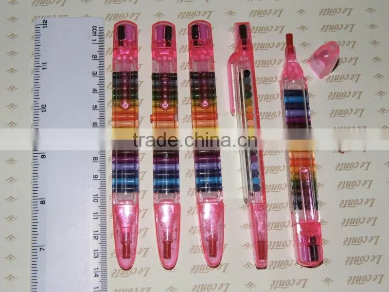 20 colors bullet pencil crayons for kids