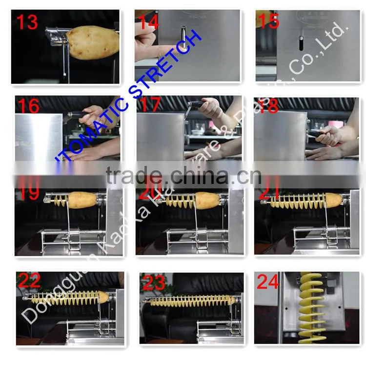 New Condition and Cutter Type stainless steel potato slicer special for twister potato