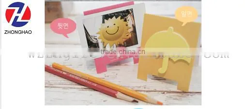 Hot sell wholesale cute design sticky notes indifferent shapes