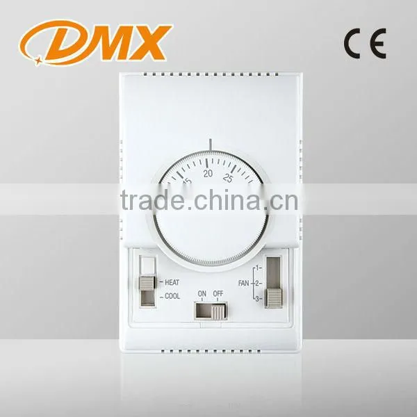 Mechanical room temperature controller for central air conditioner