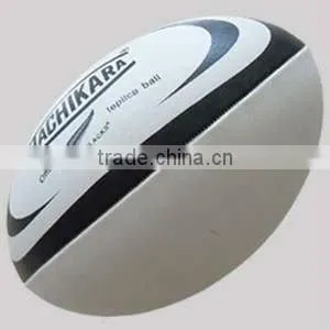 machine stitched PVC rugby ball