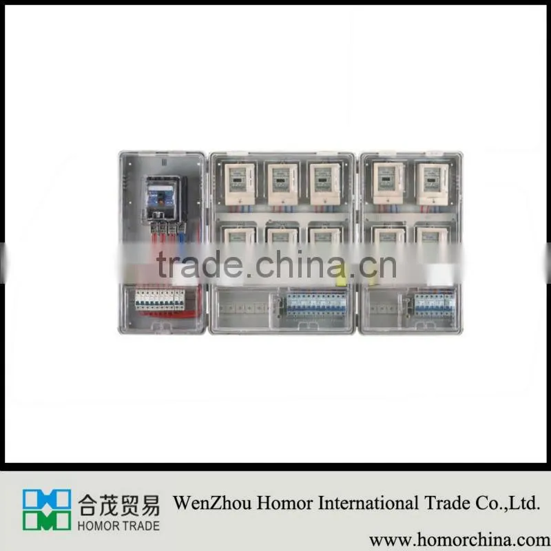 single phase electric meter box