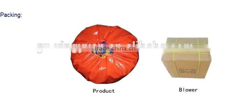 Hot selling lake inflatable water slides, inflatable floating water slide