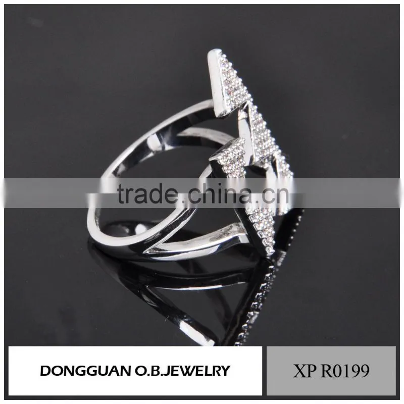 High Quality Jewelry 925 Sterling Silver Ring Wholesale New Design Wedding silver Ring Designs For Girl