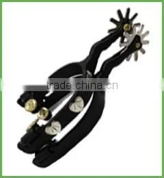 Antique Black Gal Leg Decorative Western Spurs