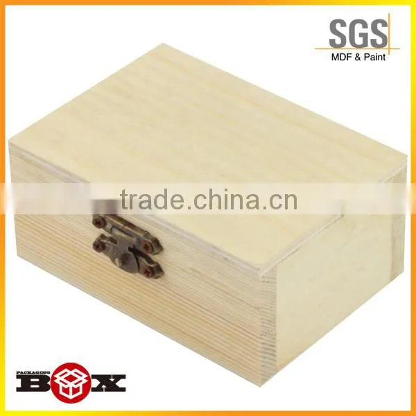 Handmade Wooden Storage Boxes Strong & Beautiful Plain box Display Quality Craft