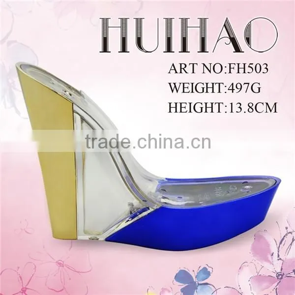FH116(B) ABS shoe high heel sole with rhinestones