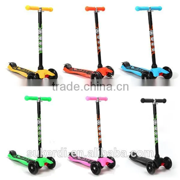 CE SGS certificated aluminum 4 wheel scooter v scooter