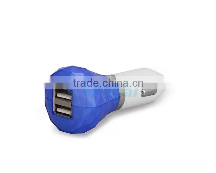 China Wholesale 5V 2.1A Best Portable Dual USB Car Charger