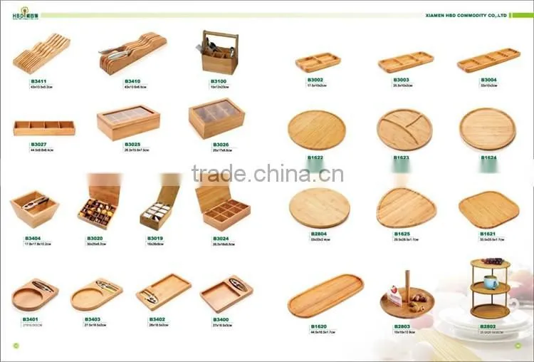 Bamboo kitchen cutlery tray,bamboo organizer,wood cutlery tray wholesale