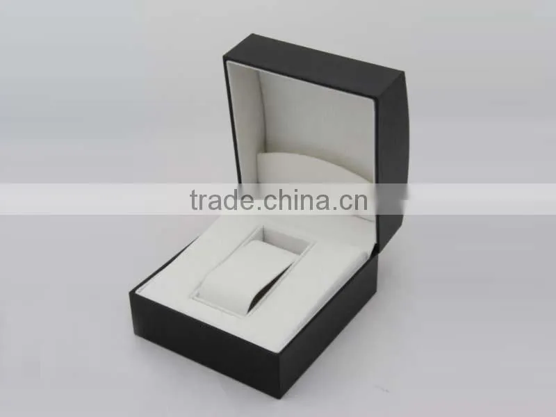 Black Fancy Paper Watch Box , Cardboard Watch Box , Watch Box Packaging