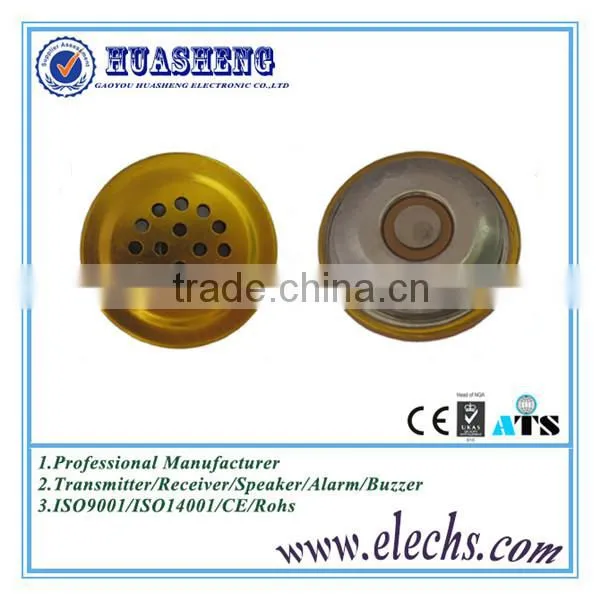 Diameter 45.5mm load 100ohm round electret microphone