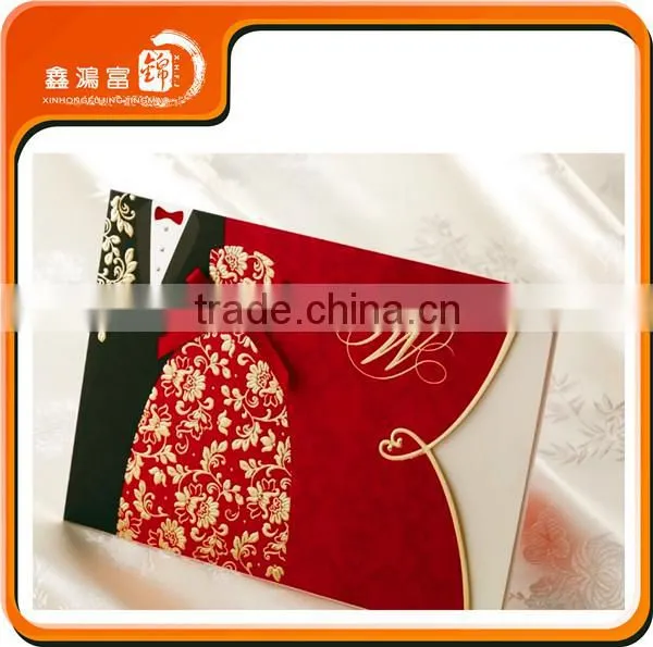 made in china small size best wishes paper card for letterpress