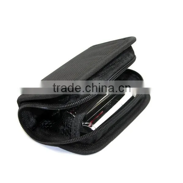 New products ecig starter kit case black zipper ecig kit ego carry zipper case