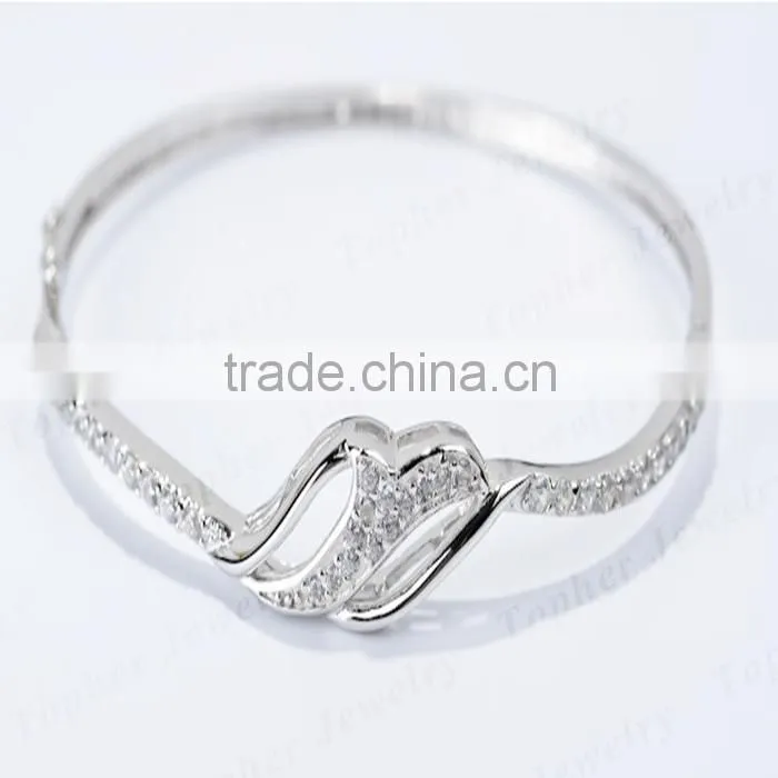 Diamond Gemstone Jewelry Handmade Diamond Desinger Bangle Latest Designs Gemstone Bangles