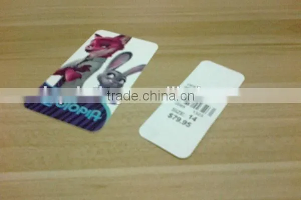 high quality printed paper hang tags for sale in shanghai