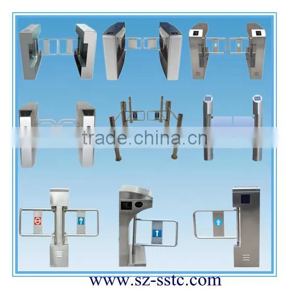 RS485 swing turnstile barrier,automatic security swing gate turnstile