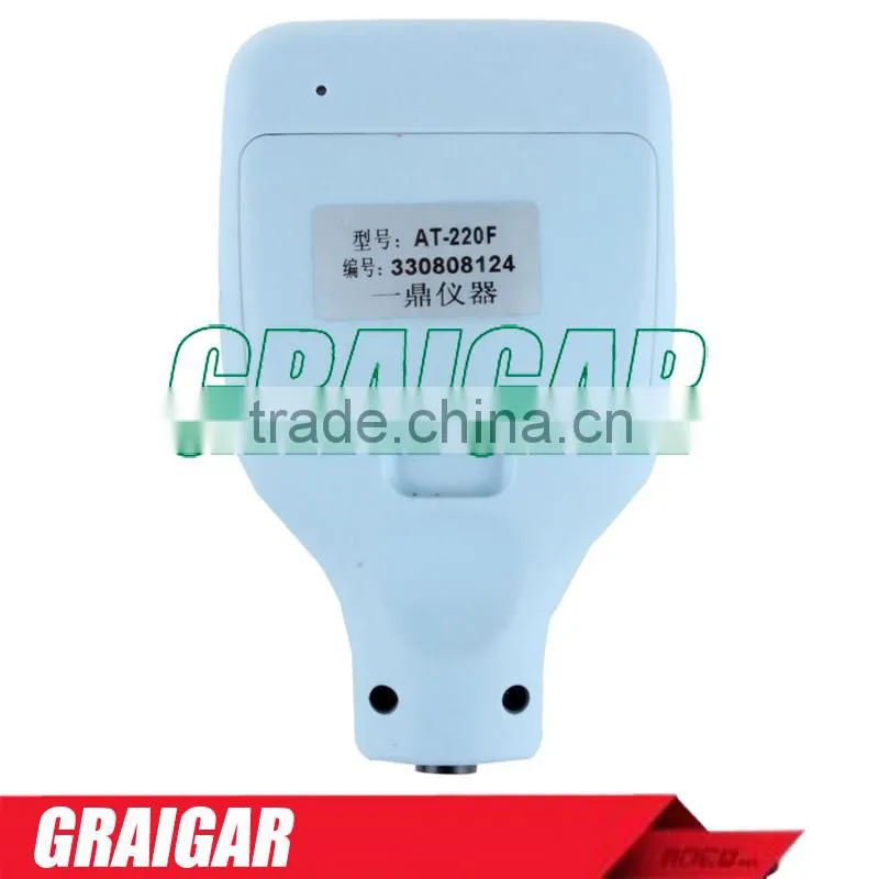 Portable Palm-size Coating Thickness Gauge Meter AT-220 Magnetic and Non-magnetic Without Damage