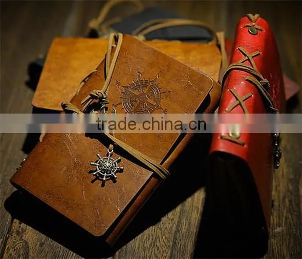 Handmade leather diaries