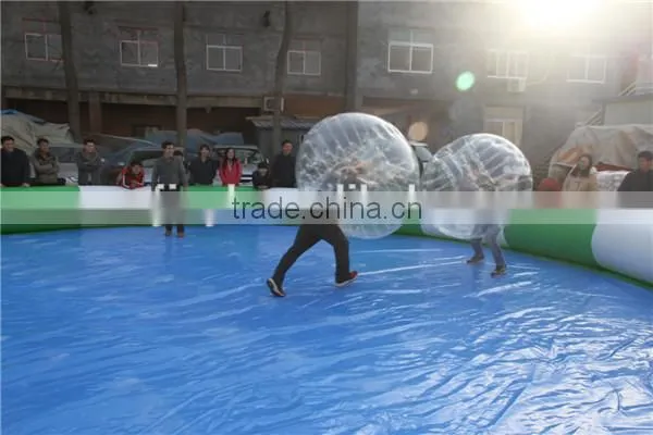 Exciting inflatable bumper ball for adults