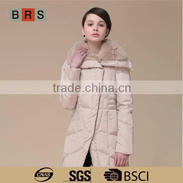 2015 new style fashion women's long coat/russian women coat