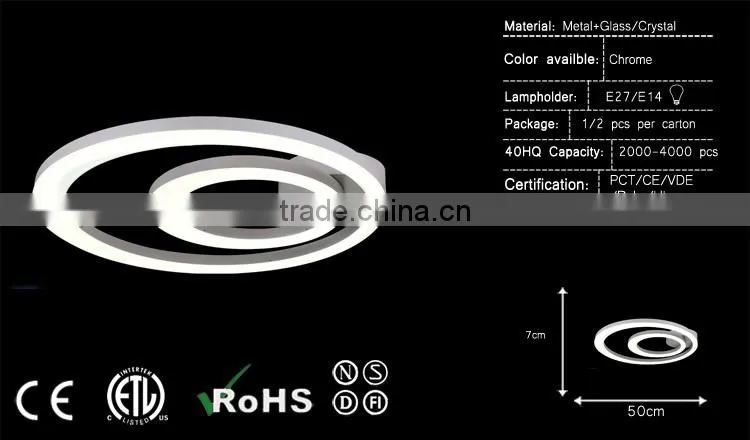 hot sale aluminum modern ceiling lamp/LED ceiling light