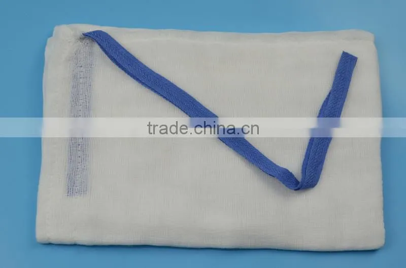 Medical Surgical Compress high absorbency 100% cotton gauze sponge/swab