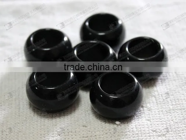 Black onyx rings,stone tail rings