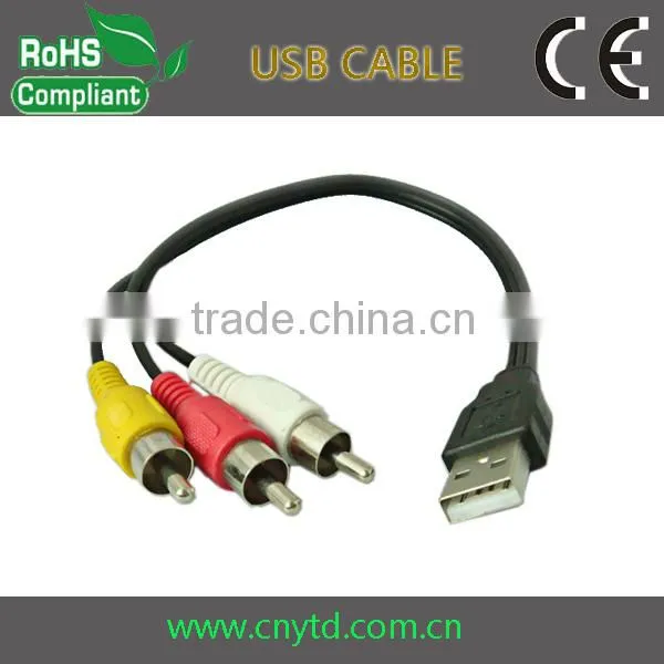 Good Quality vga rca audio cable and video cable