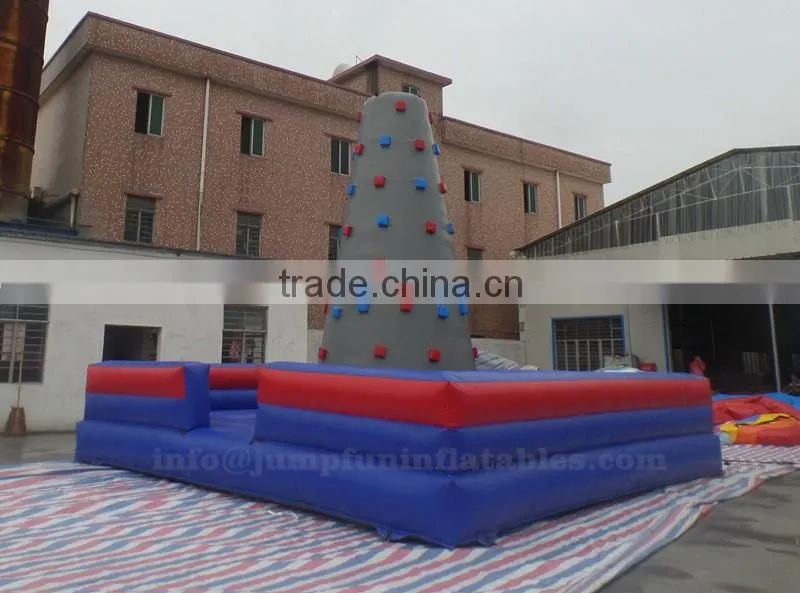 military inflatable climbing for kids/adults,indoor inflatable mountain for climbing wall