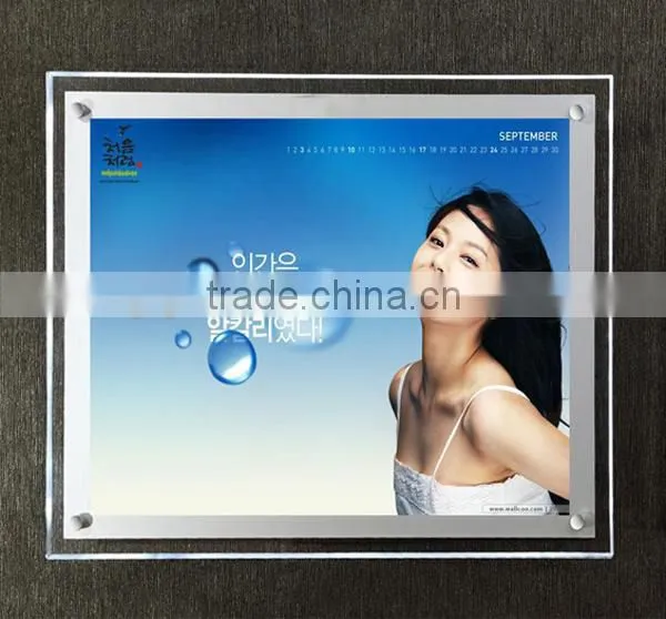 over 90% uniformity illuminated advertising light box