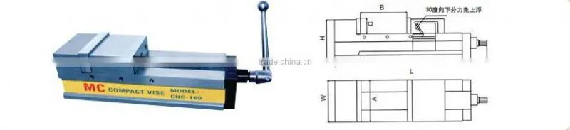 cnc series machine vise Made In China