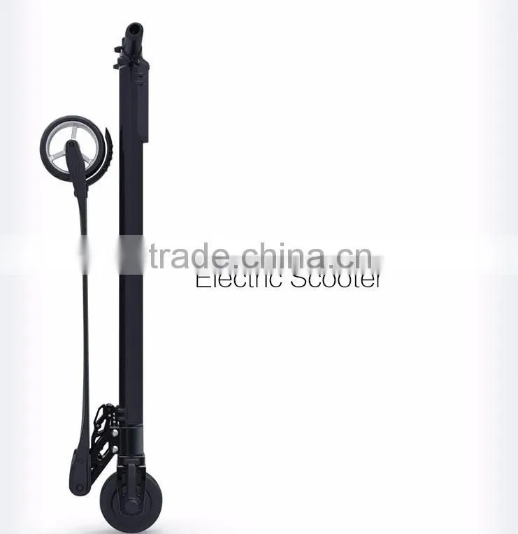 2016 New 5 inch foldable electric scooter carbon fiber road bike with led light