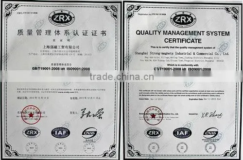 100kg-3000kg Permanent lifting magnet,steel plate lifting magnet magnetic lift
