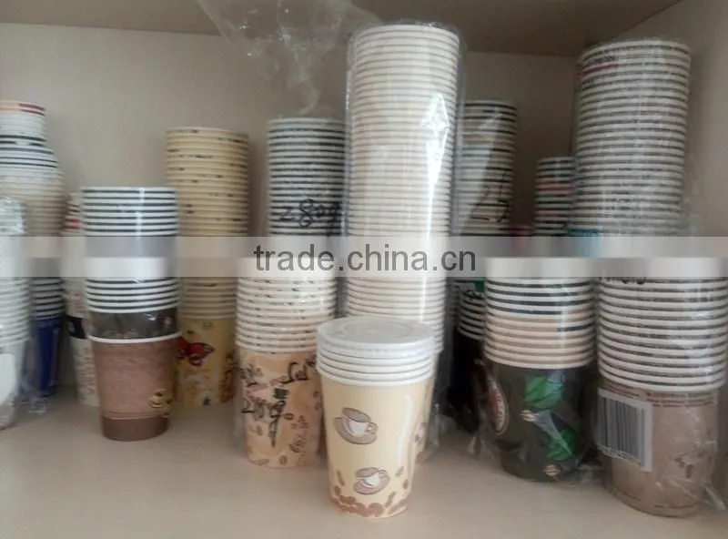 All sizes single wall paper cups in good quality made of 100% food grade paper