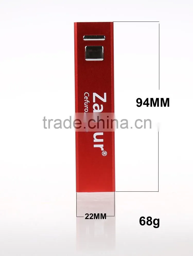 Popular colourful Fashion fast charging portable power bank 2600mah