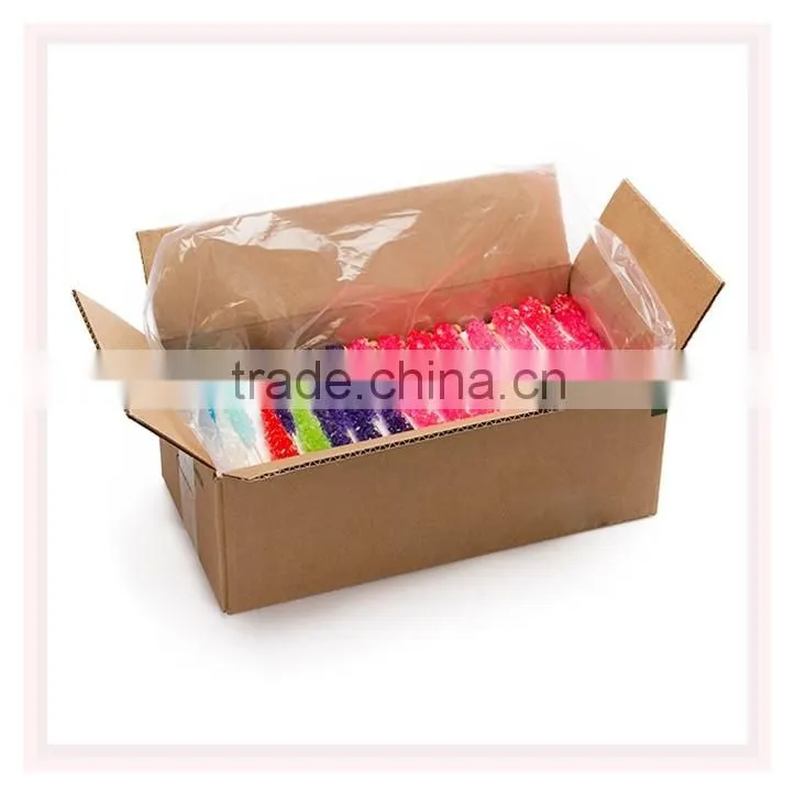 Hard Candy Rock Lollipop for Tea Coffee , Crystal Lollipop Swizzle Sticks
