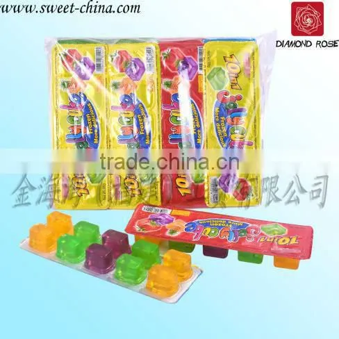 Nice taste fruit jelly sticks