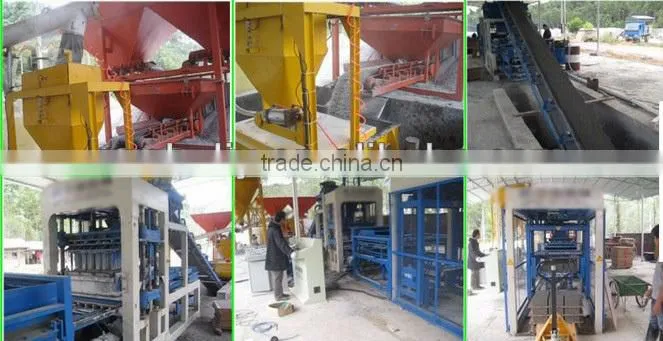 High-Tech ! QT6-15 cement block machine/cement block making machine price